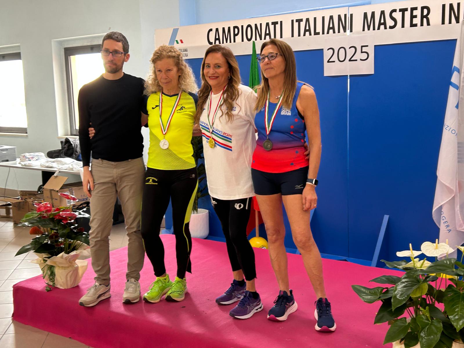 Goal and Brain brilla agli Italiani Master: oro e record per la staffetta 4x200 mt